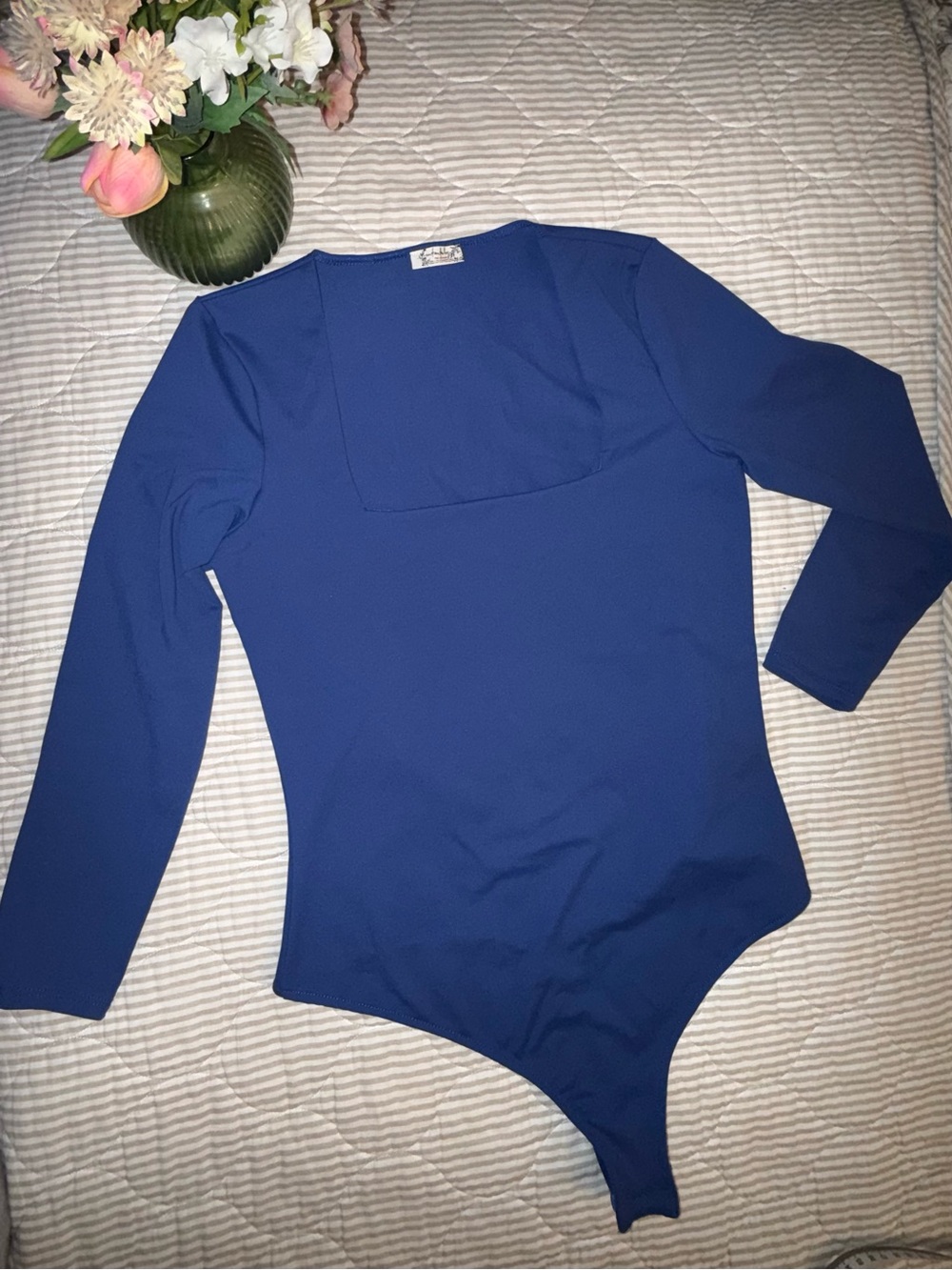 Free people intimately Royal blue body suit
